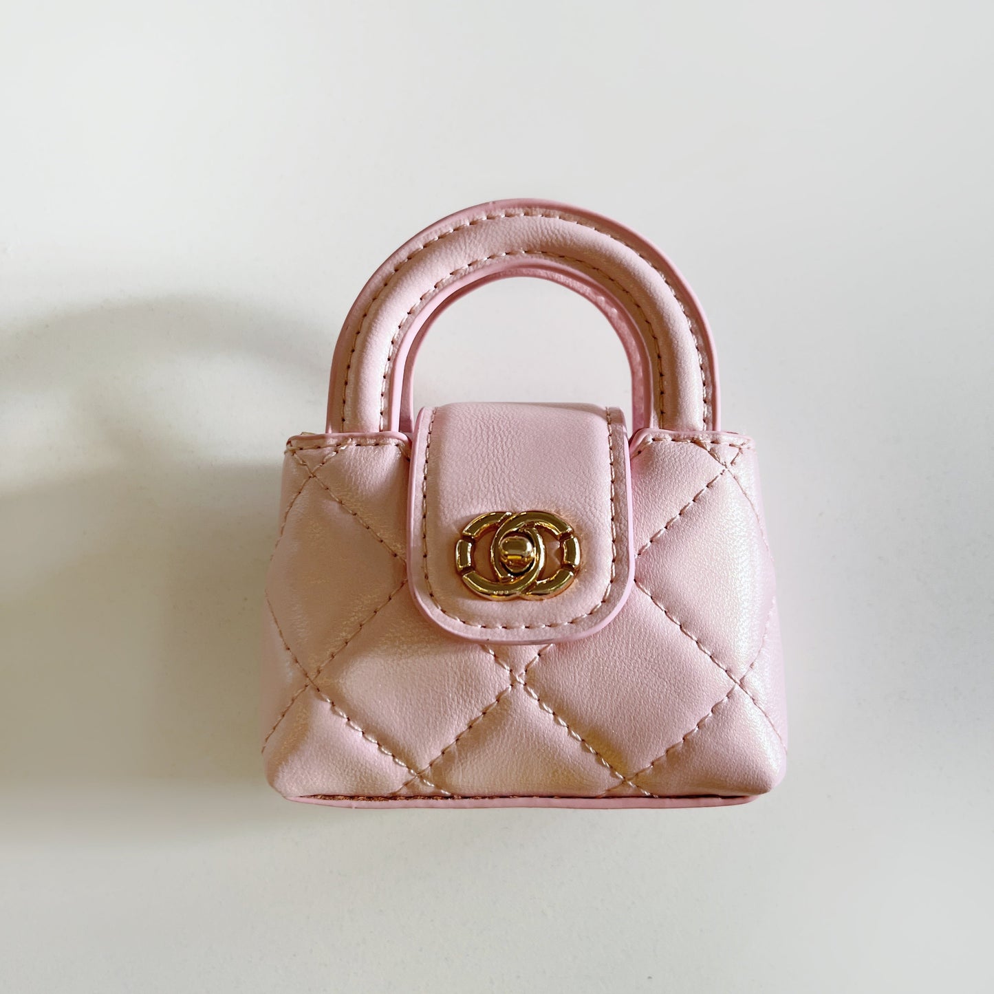 Cute Mini Handbag Style AirPods Case with Chain Strap