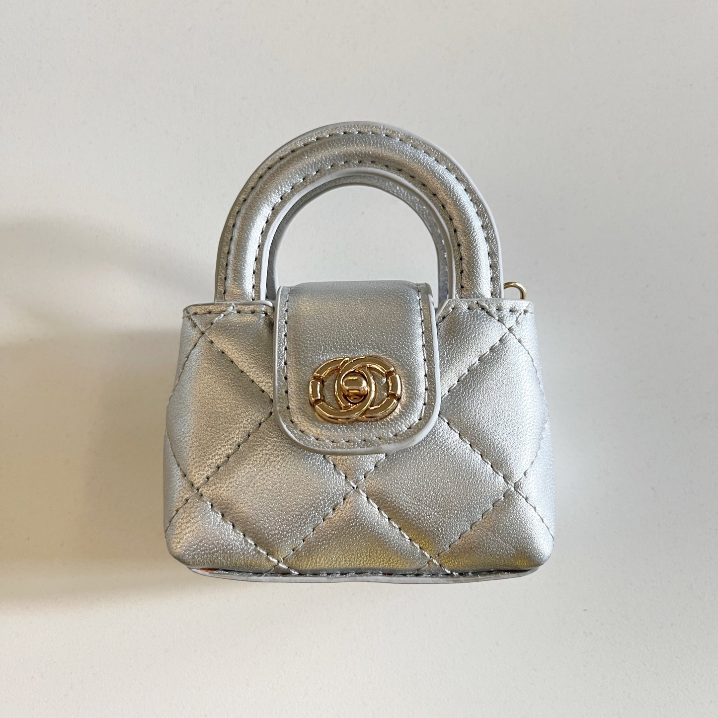 Cute Mini Handbag Style AirPods Case with Chain Strap